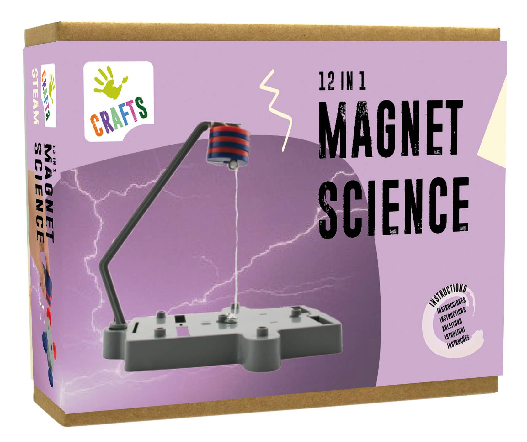 TOYS SERVICE, SL. -ANDREU TOYS- - Wholesale Art Set - Kids & Baby - 12-IN-1 MAGNETIC SCIENCE0