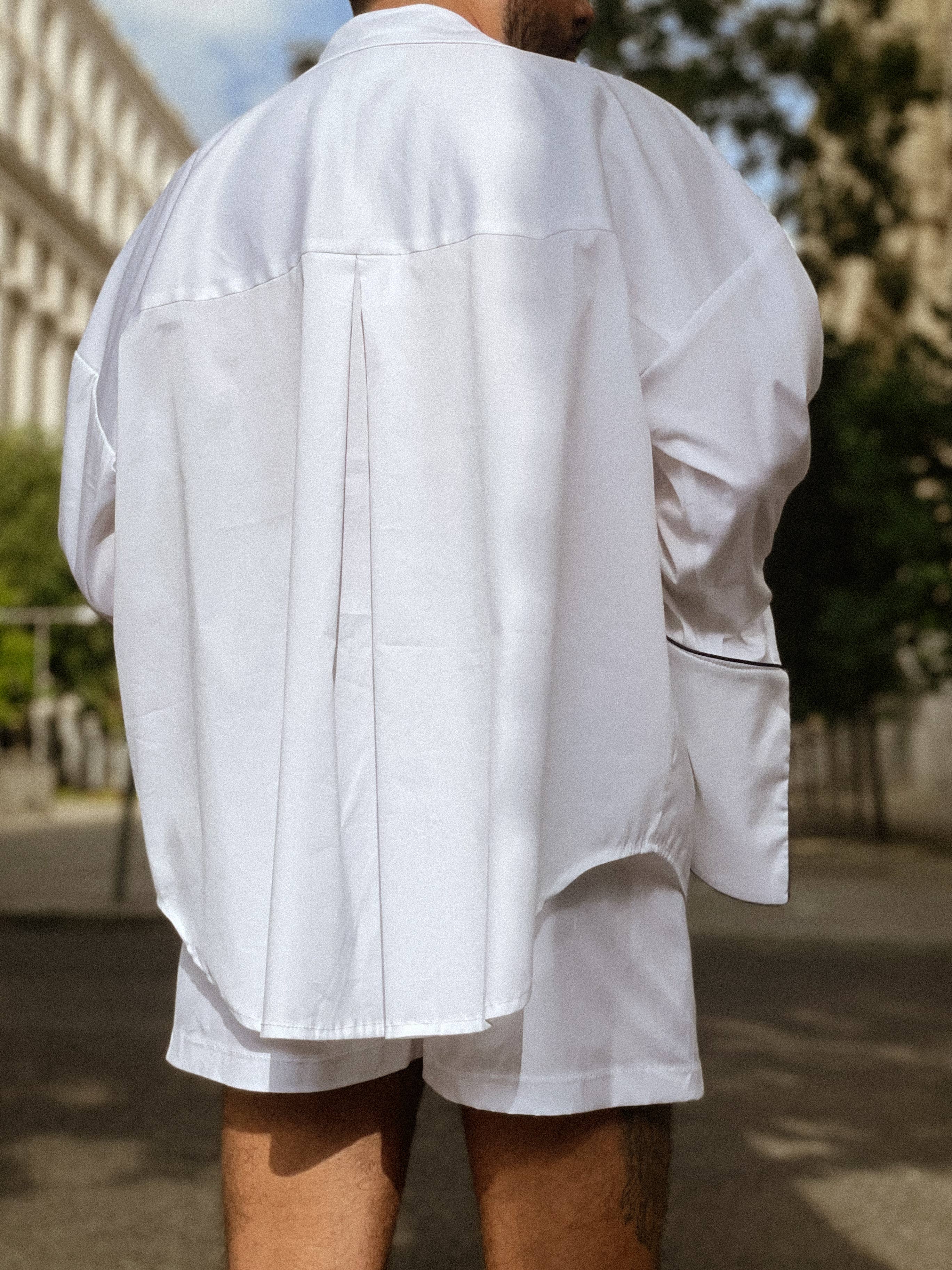 NUMERO 8 SPAIN - Wholesale Button Down Shirt - Unisex - The Recycled Poplin Shirt3