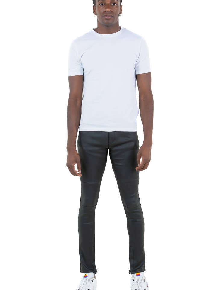 PD2450 SKINNY FIT PU LÄDERBYXOR för wholesale av Platform 100