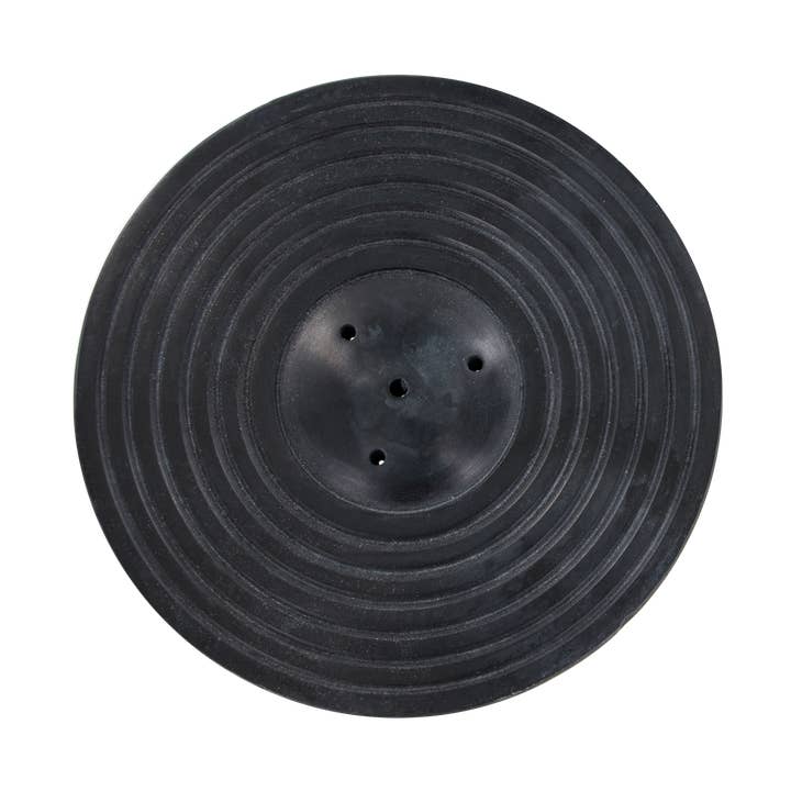 Izumo black stone incense holder for wholesale by AROMANDISE