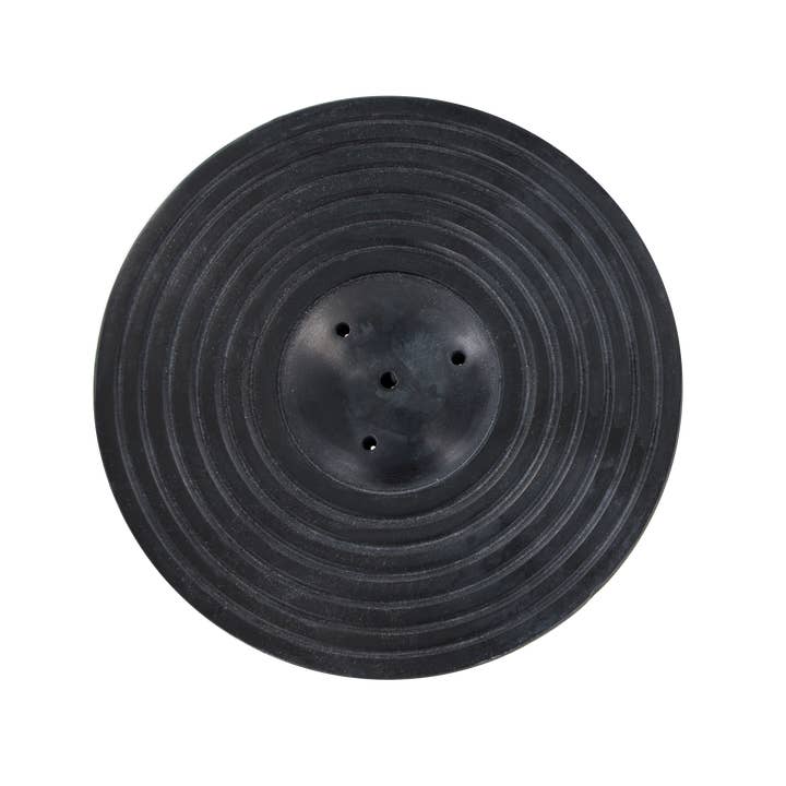 Izumo black stone incense holder for wholesale by AROMANDISE