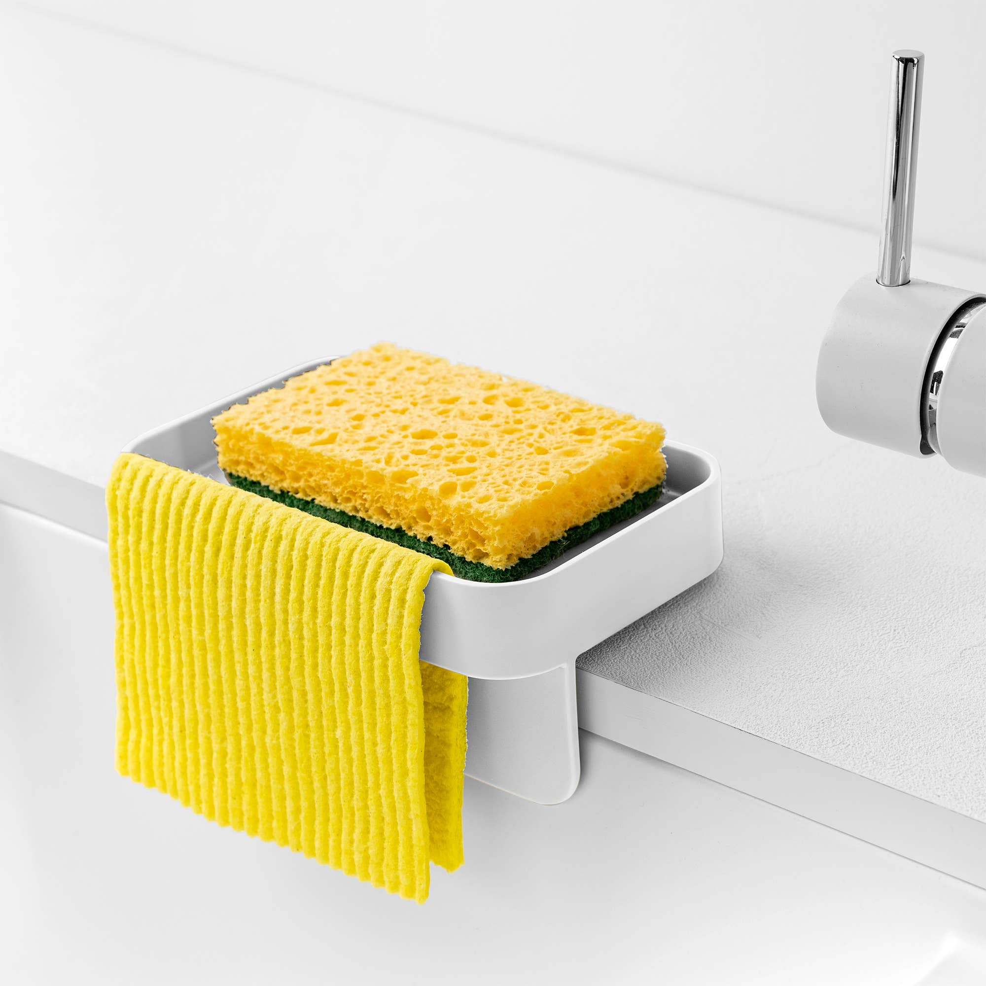 Blim Plus - Wholesale Sponge Holder - Battigia sponge holder | with suction cups, for sponges and cloths