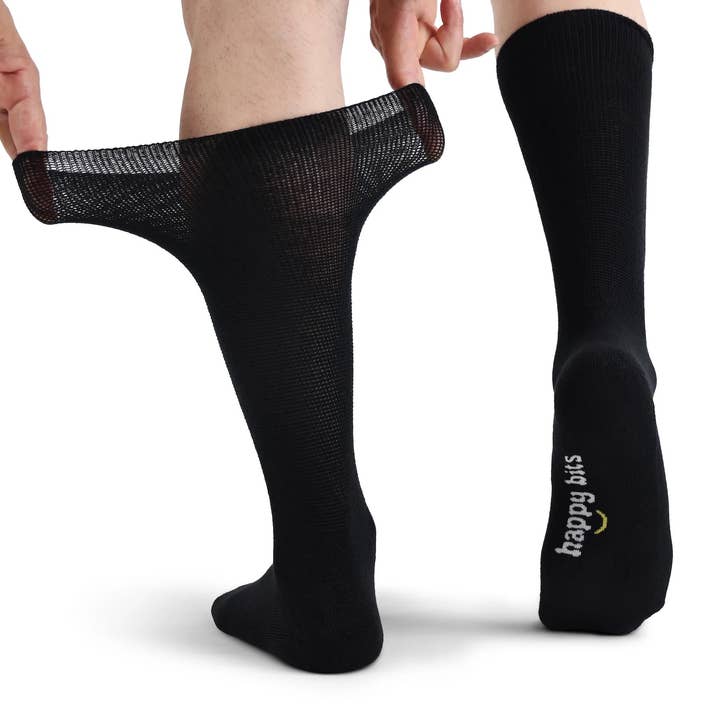 Happy Bits Socks – wholesale Strumpor - Unisex – Diabetiska bambustrumpor startpaket - 20 par + 3 gratis par2