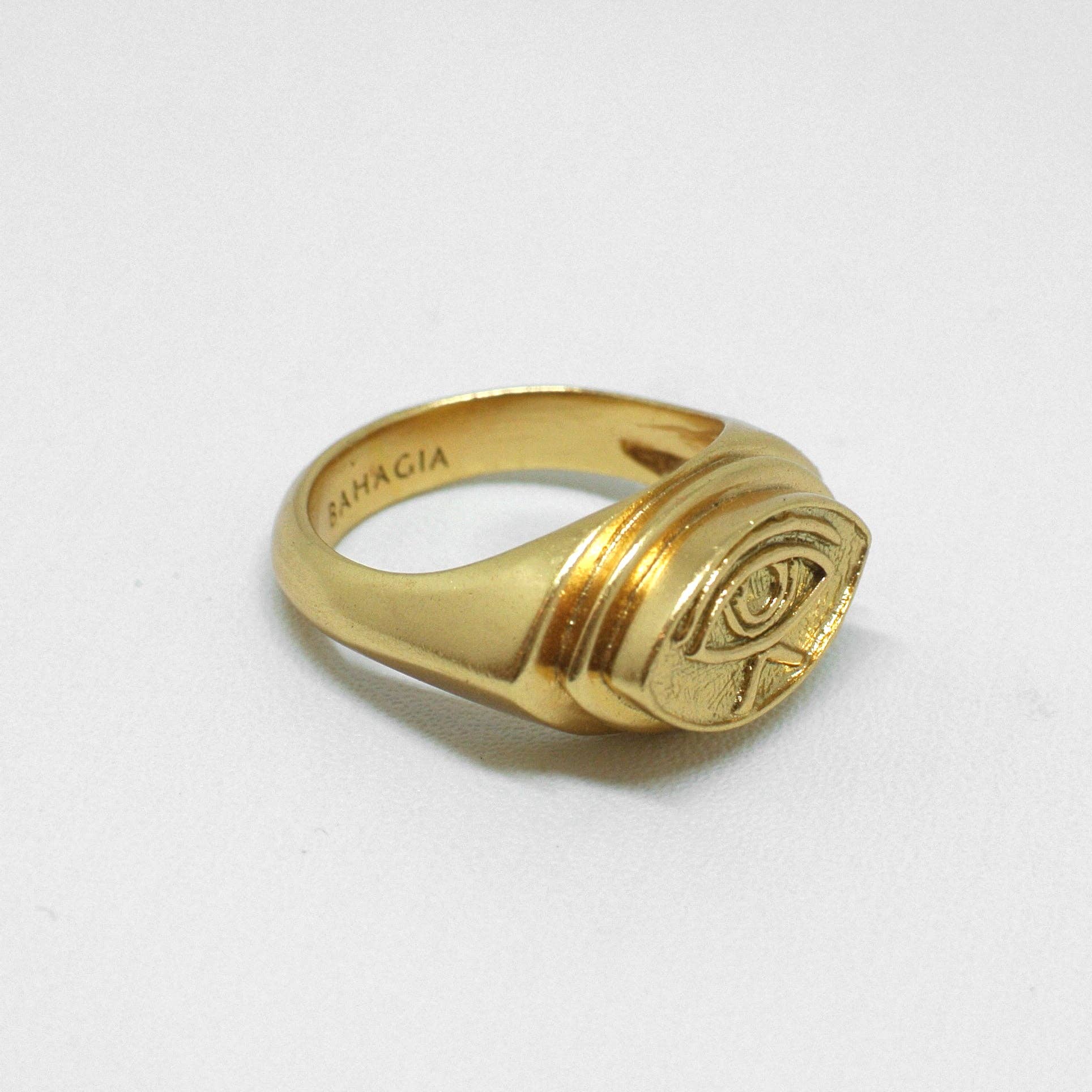 Bahagia - Wholesale Signet Ring - Horus Signet Ring - Silver2