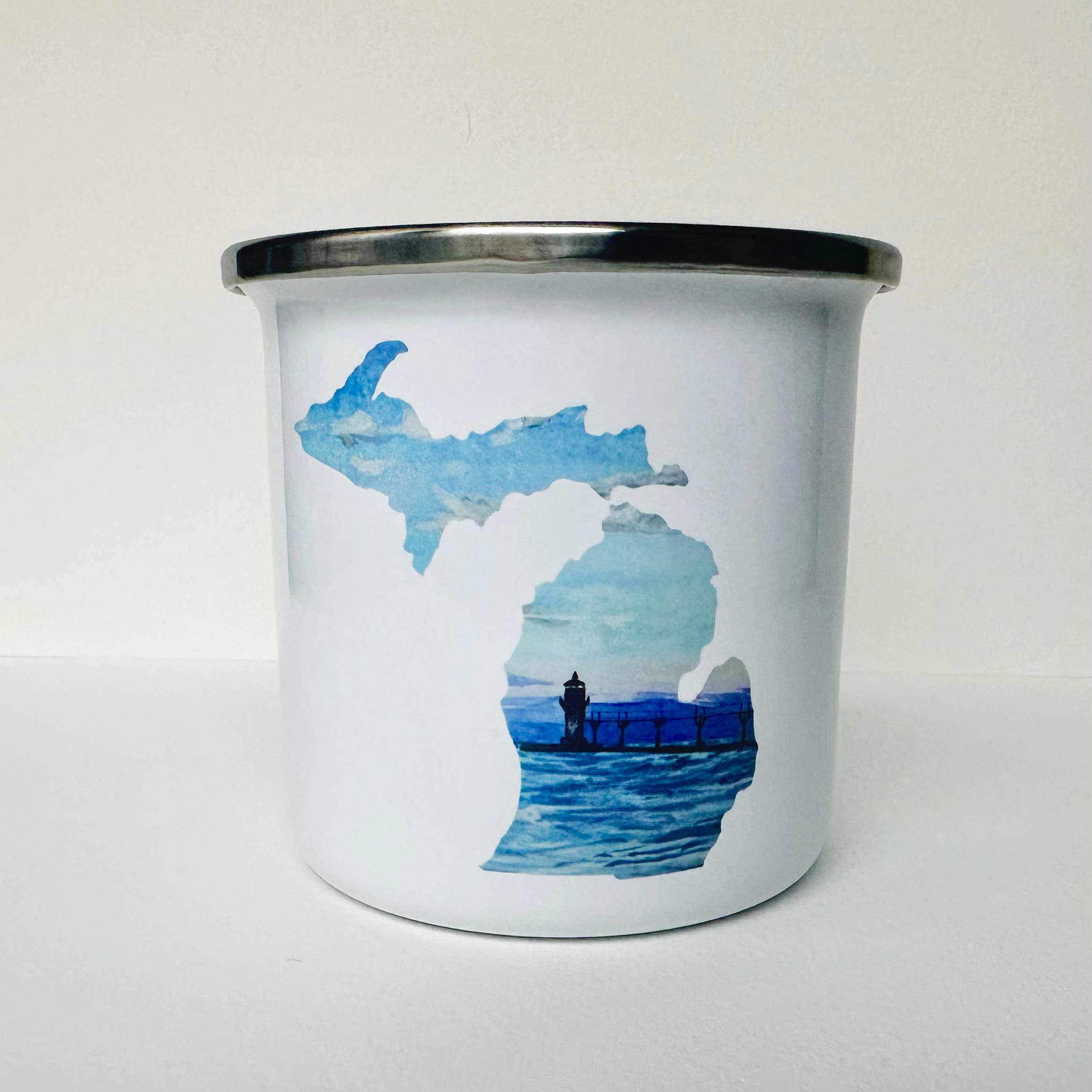 Brush & Bark - Wholesale Coffee Mug - Lake Michigan Camping Mug1