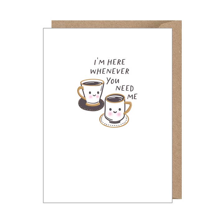 I’m here whenever you need me - Coffee cups for wholesale by Rosanna Rossi