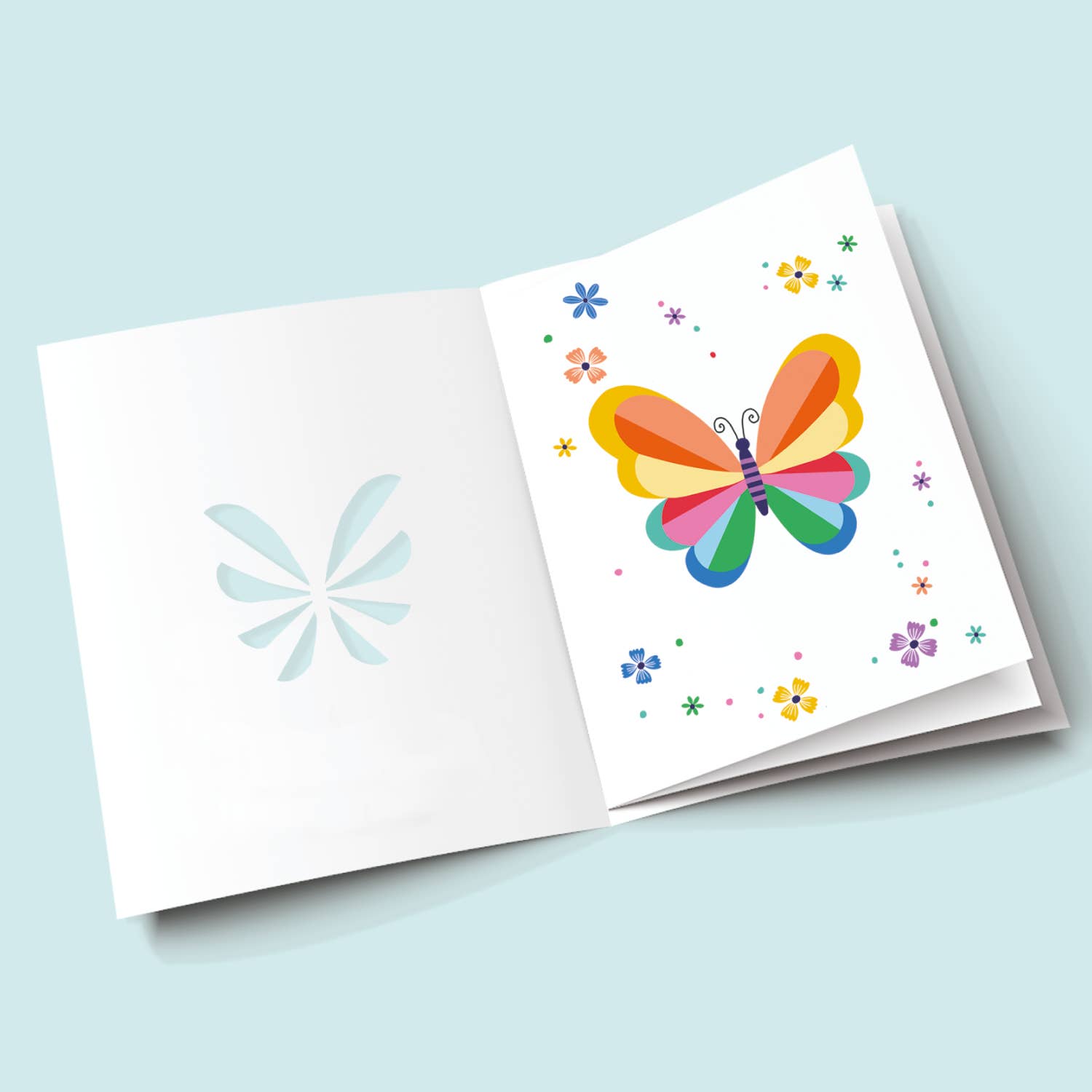 Second Nature Ltd - Wholesale Everyday Greeting Card - Butterfly - Sorbet Sunshine - Second Nature1