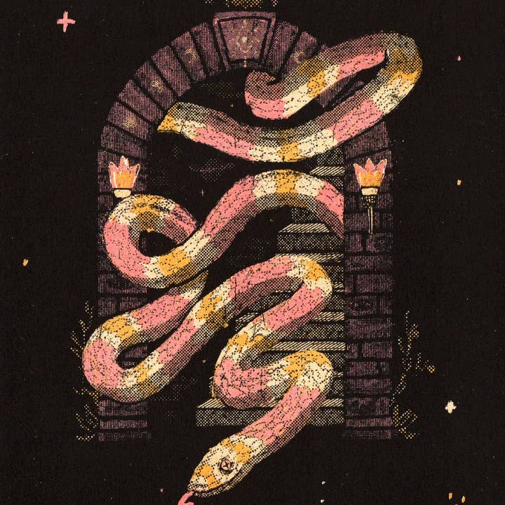 Snake Arch RISO Print for wholesale by 1% Talent