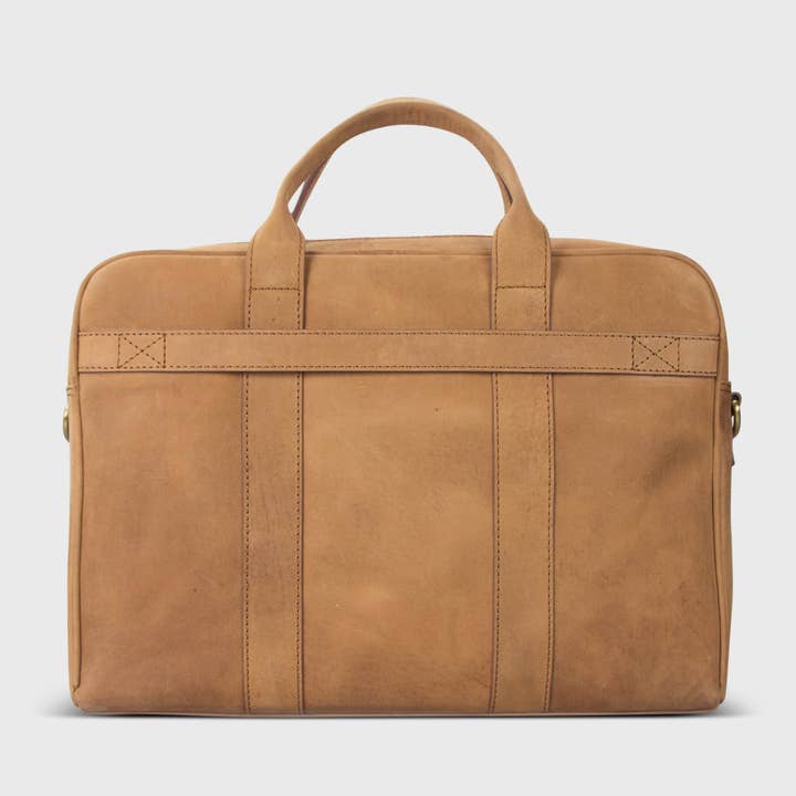 O My Bag - Wholesale Weekender Bag - Women's - Leather Bag Harvey Maxi - Camel Hunter Leather1