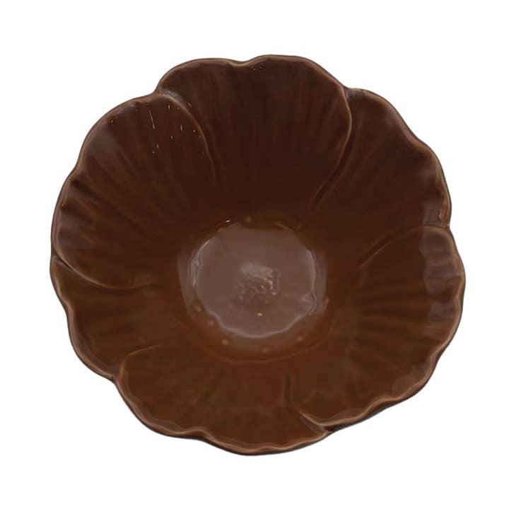 Taça Flor castanha D14 H6cm por atacado de Opjet Paris