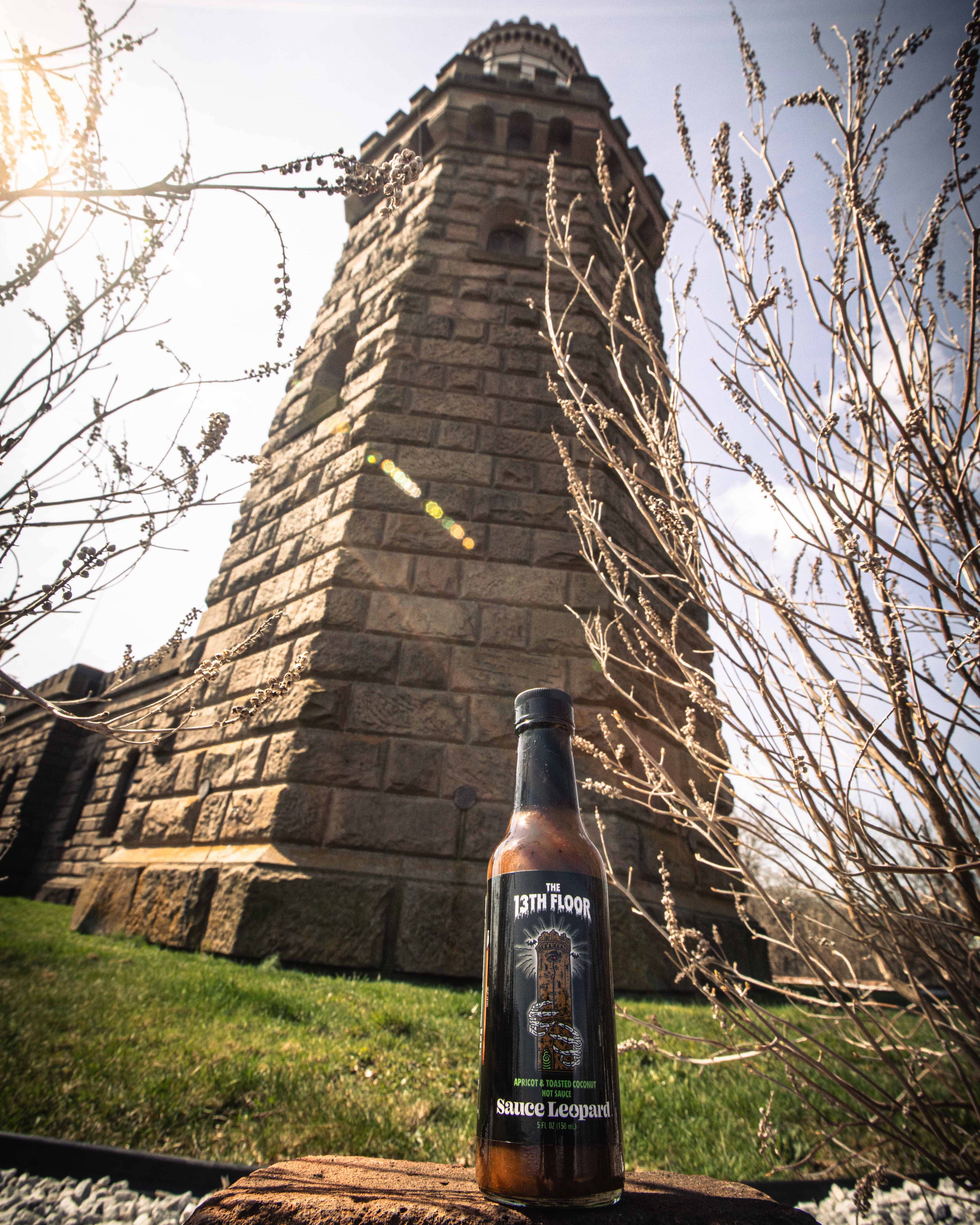 Sauce Leopard - Wholesale Hot Sauce - The 13th Floor - Apricot/Toasted Coconut Ghost Pepper Sauce1