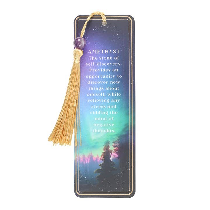 Something Different Wholesale – wholesale Bookmark – Ethereal Amethyst Bookmark with Tassel