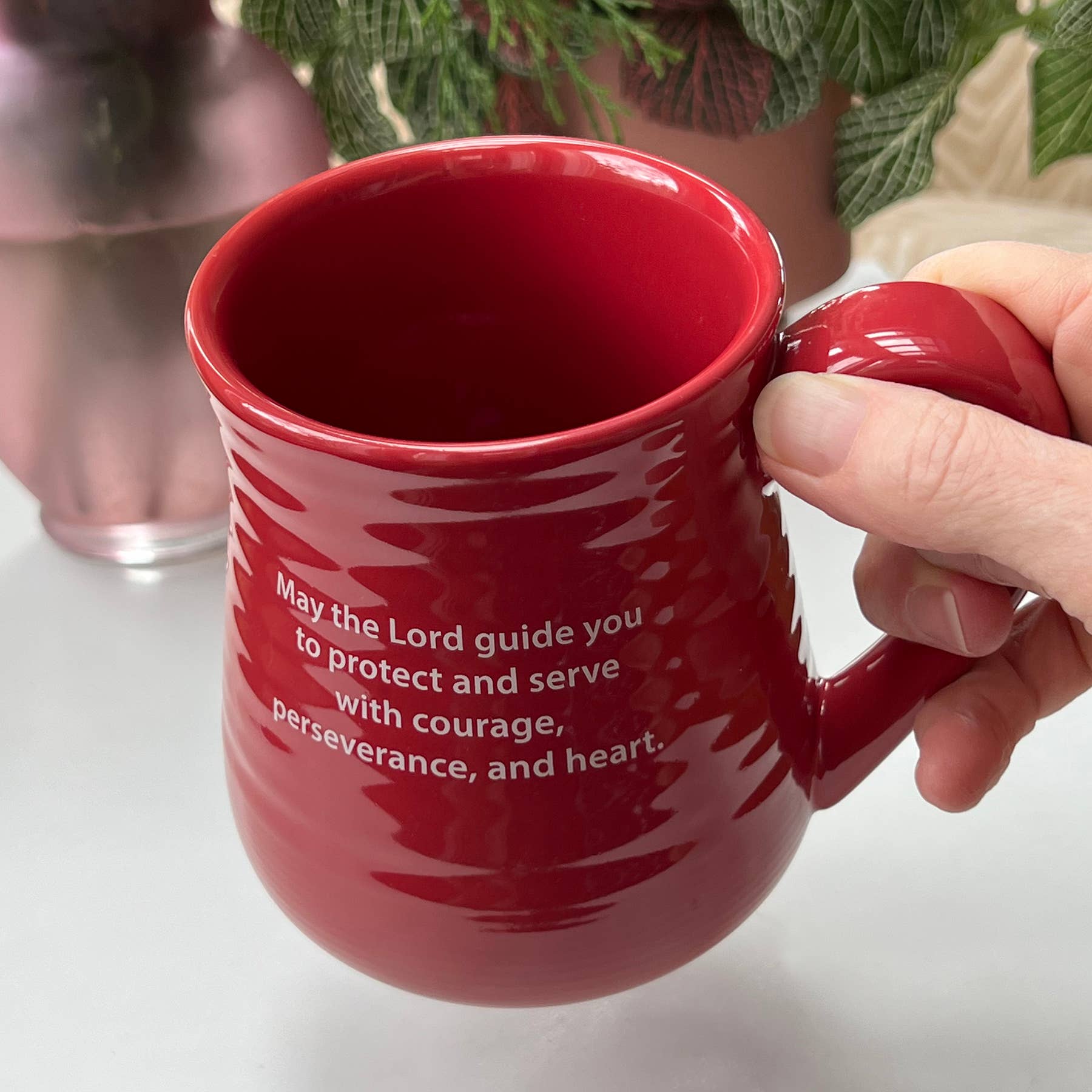 Abbey + CA Gift - Wholesale Coffee Mug - Firefighter Pottery Mug3