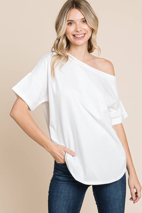 Culture Code - Wholesale Knit Top - Women's - CJT1125A - OFF SHOULDER TOP7