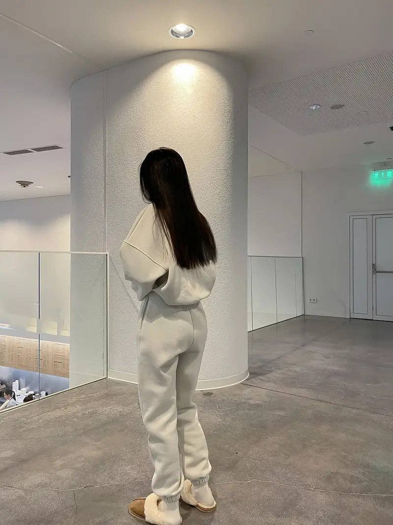 Marayn - Wholesale Lounge Set - Women's - Chic 2025 Spring Casual TwoPiece Sweatshirt Set27