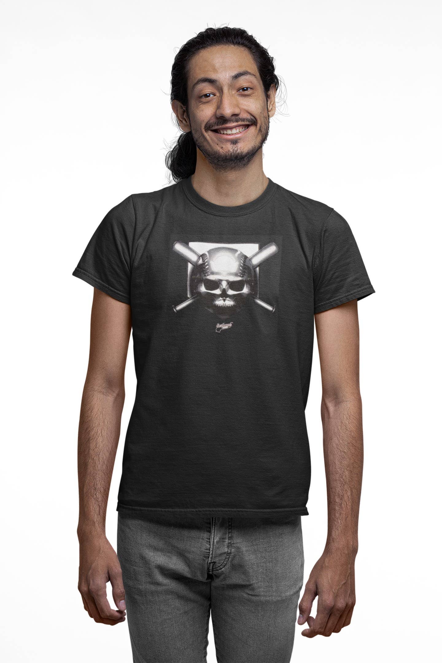 Official Store – Großhandel T-Shirt mit Siebdruck – Herren – Eastbound & Down - Chrome-Logo Herren T-Shirt1