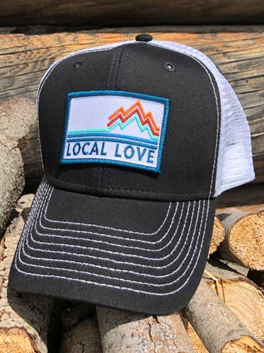 Local Love Embroidered Patch Hat for wholesale by MT Brand Apparel