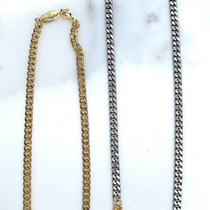 BMR – Colar de elos e correntes por atacado – Gola Multi-Corrente1