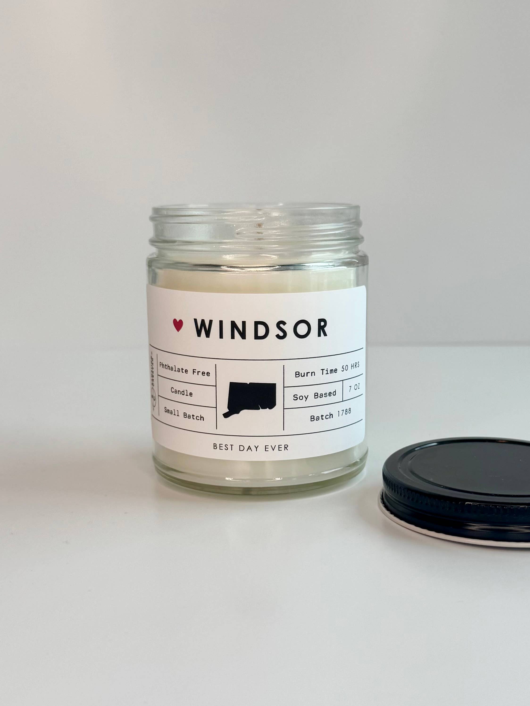 White Windsor, CT Candle for wholesale on Faire1