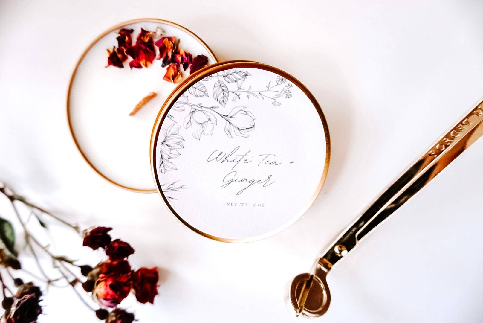 Forget Me Not Candle - Wholesale Travel Candles - Golden Travel Mini32