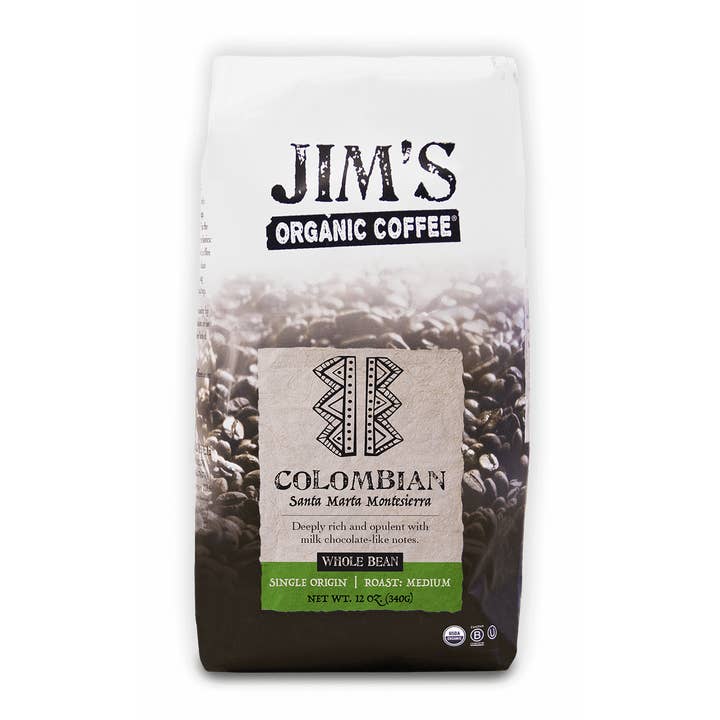 Jim's Organic Coffee - Wholesale Coffee Beans - Jim’s Organic Coffee – Colombian Santa Marta Montesierra