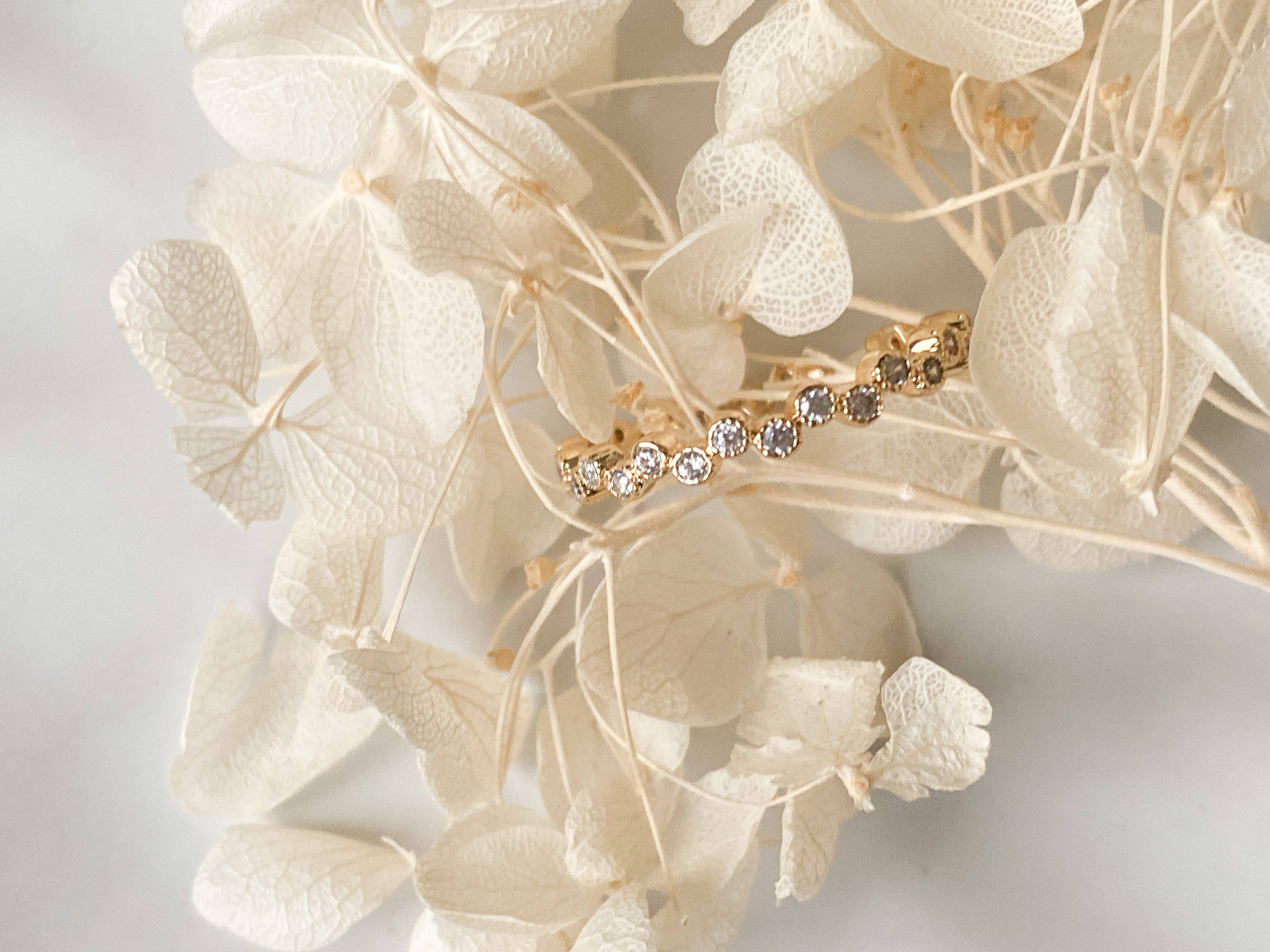 Agaveh girl - Vente Bague avec plusieurs pierres - Bague vintage en forme de pétoncles3