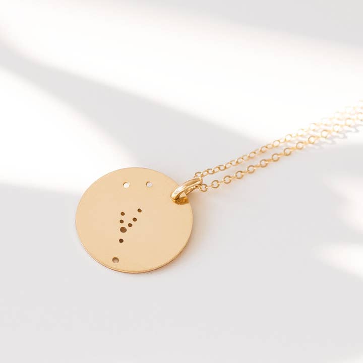 Collana della costellazione del Toro per la vendita all'ingrosso da parte di AHNE