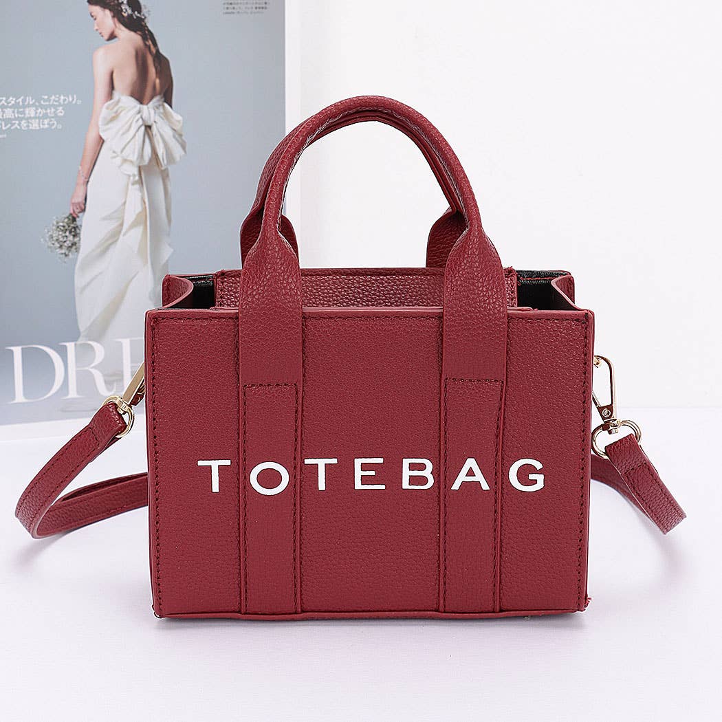 3AM BY H&D ACCESSORIES - Wholesale Tote Bag - Women's - Faux Leather Tote Bag0