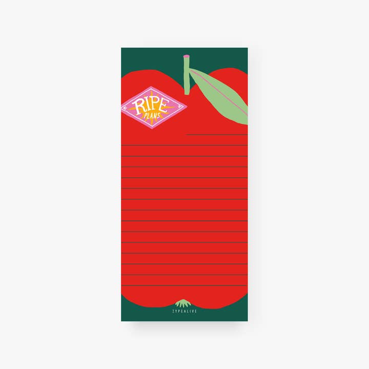 Notepad "narrow" / Ripe Plans for wholesale by typealive