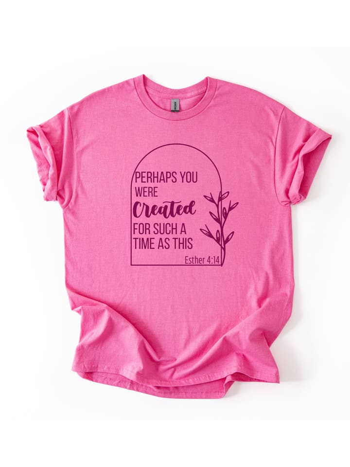 Poppy & Aster - Wholesale Screen Printed T-Shirt - Women's - Esther 4:14 Arch T-shirt1