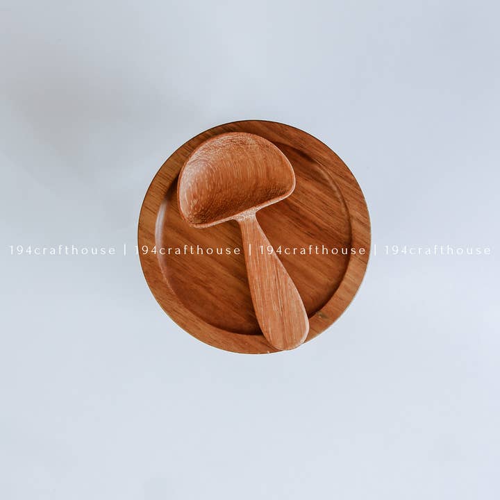194 Craft House - Wholesale Kitchen Spoon - Wooden Mushroom Spoons, Wooden Scoops - Home Decor and Gifts3