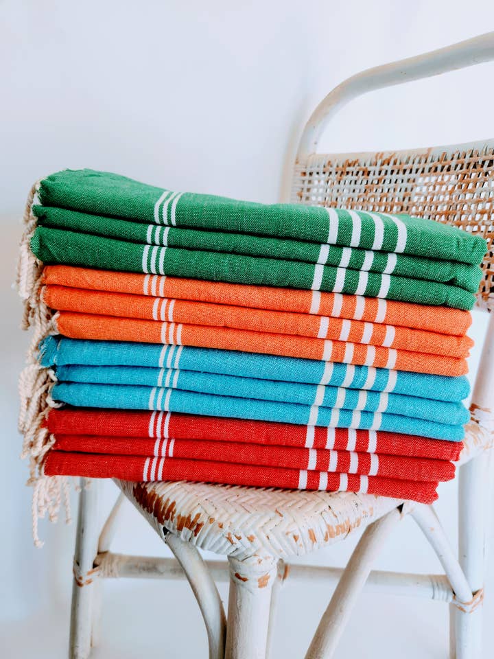 12 Beach towel / Sarong single size set - Beach Bay for wholesale by wonderfouta