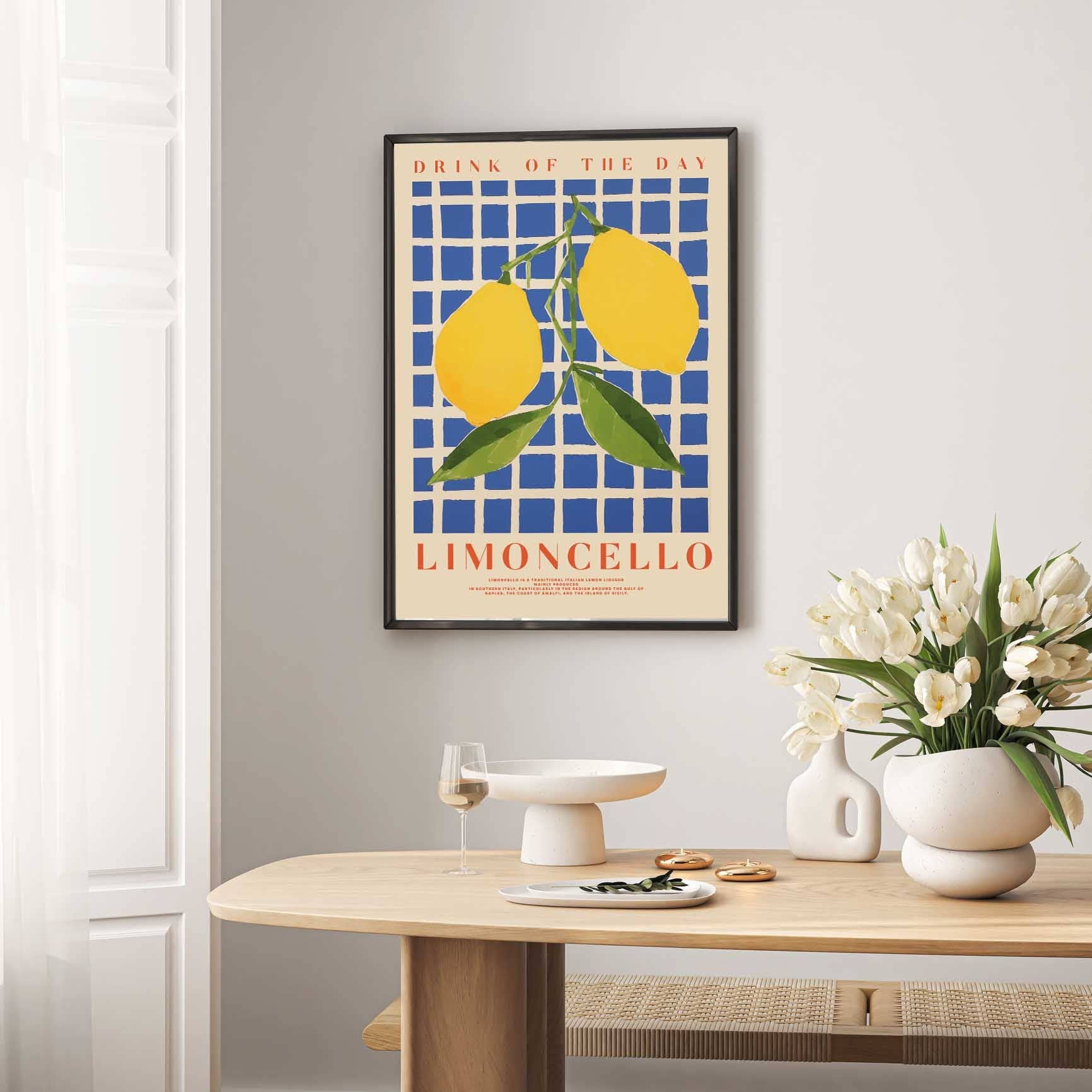 D'LUXE PRINTS - Wholesale Poster - Drink Of The Day: Limoncello Print4