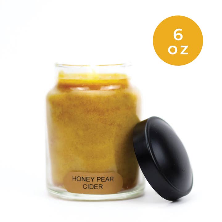 A Cheerful Giver - Wholesale Jar/Filled Candle - KOTL Baby Candle (6oz.) – Honey Pear Cider