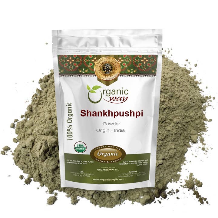 Organic Way LLC – wholesale Protein-/superfoodpulver – Organiskt Shankhpushpi-pulver