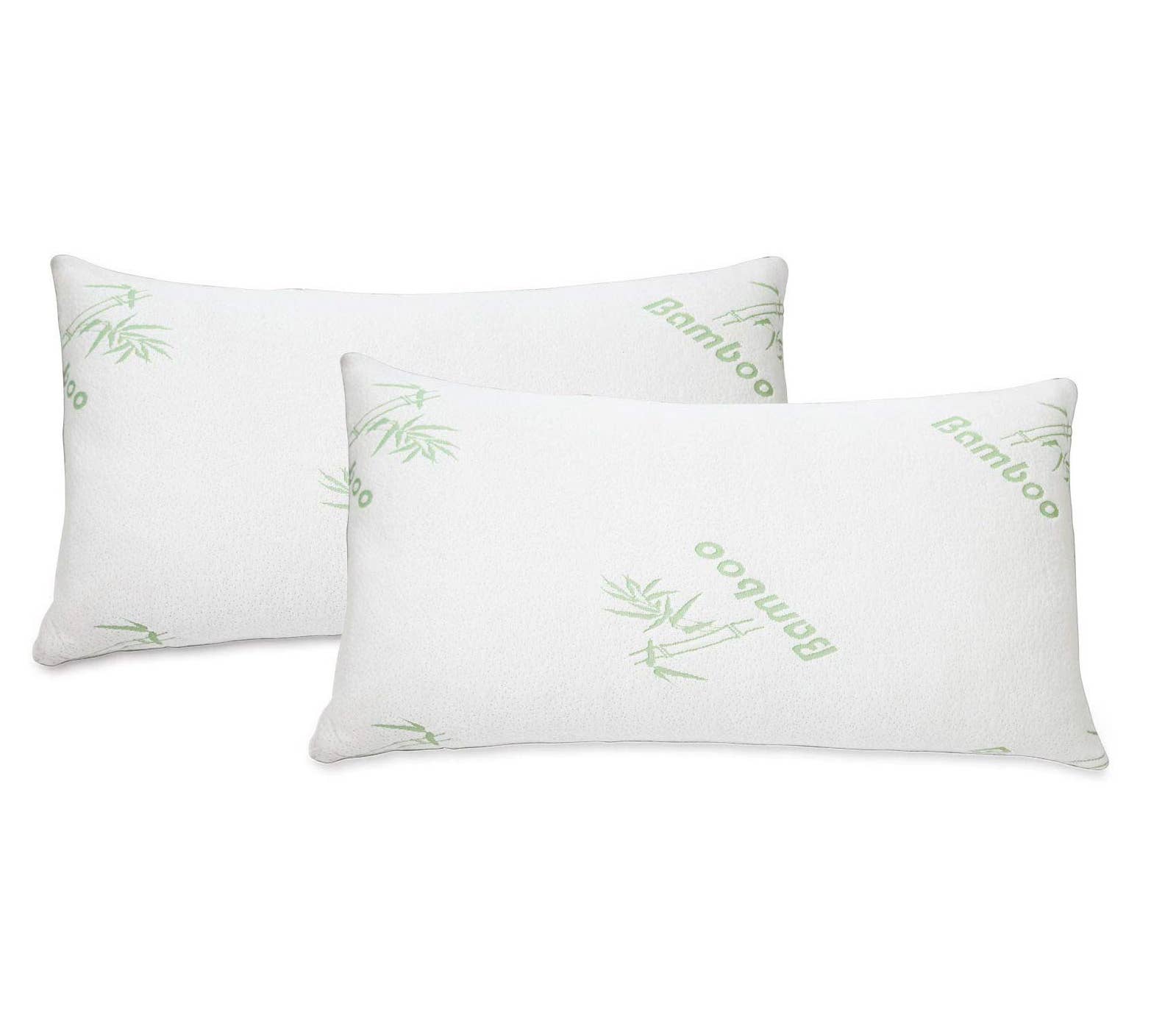 home mart goods - Wholesale Bedding Pillow - Soft Plush Bamboo Memory Foam Support Pillow (Set of 2)6