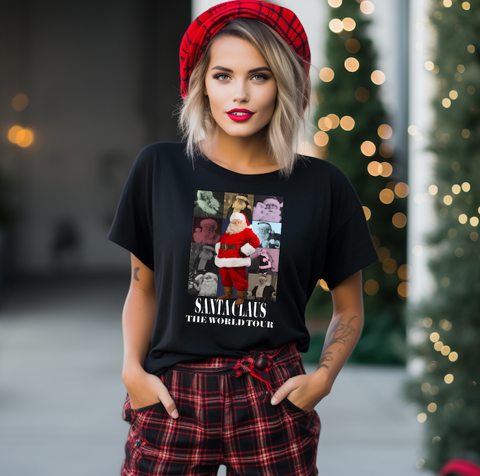 Into The Desert - Wholesale T-Shirt (Graphic) - Women's - Santa Claus World Tour Unisex T-shirt0