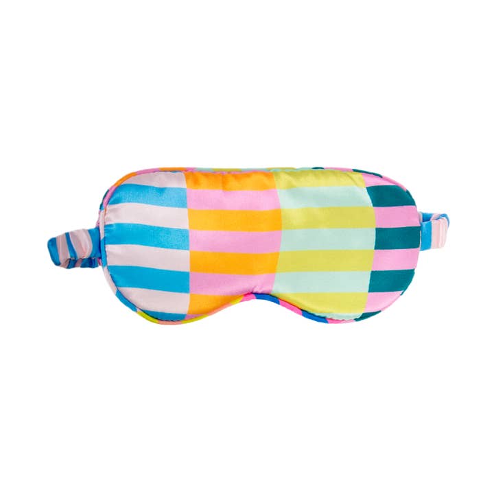 Oli Olsen – wholesale Sleep/eye mask – Helio Ferretti Striped Eye Mask - Multicolour1