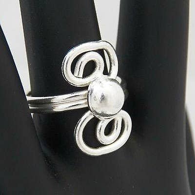 Costello International - Venta al por mayor Anillo de banda/apilable - Anillos de plata Art Deco16