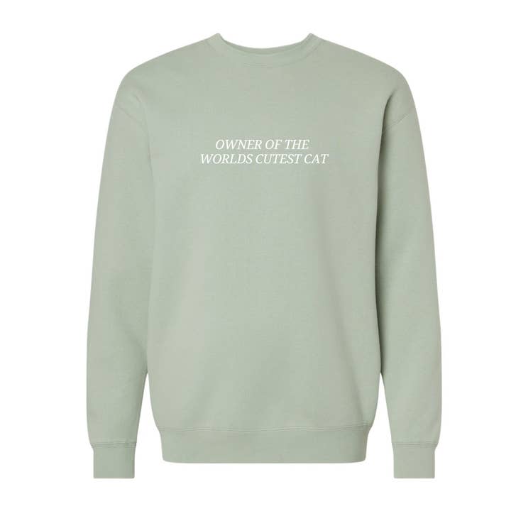 Propriétaire du chat/chien le plus mignon du monde pour la vente par Meg Ann Co.