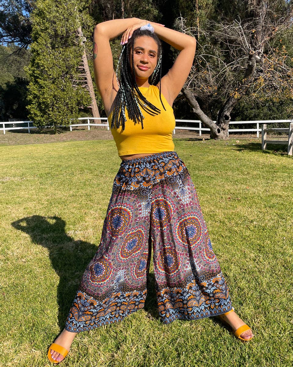 Zig Zag Asian Collection - Wholesale Pants - Women's - Shiva Mandala Pants11