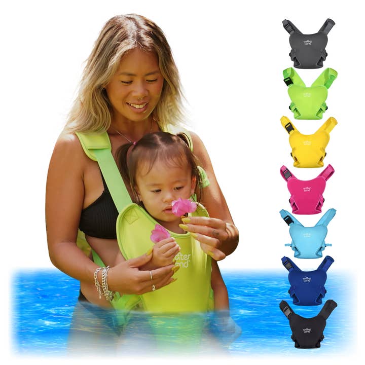 WaterLand Baby Carrier by Baby Smart - Vente Porte-bébé - Key Lime Green
