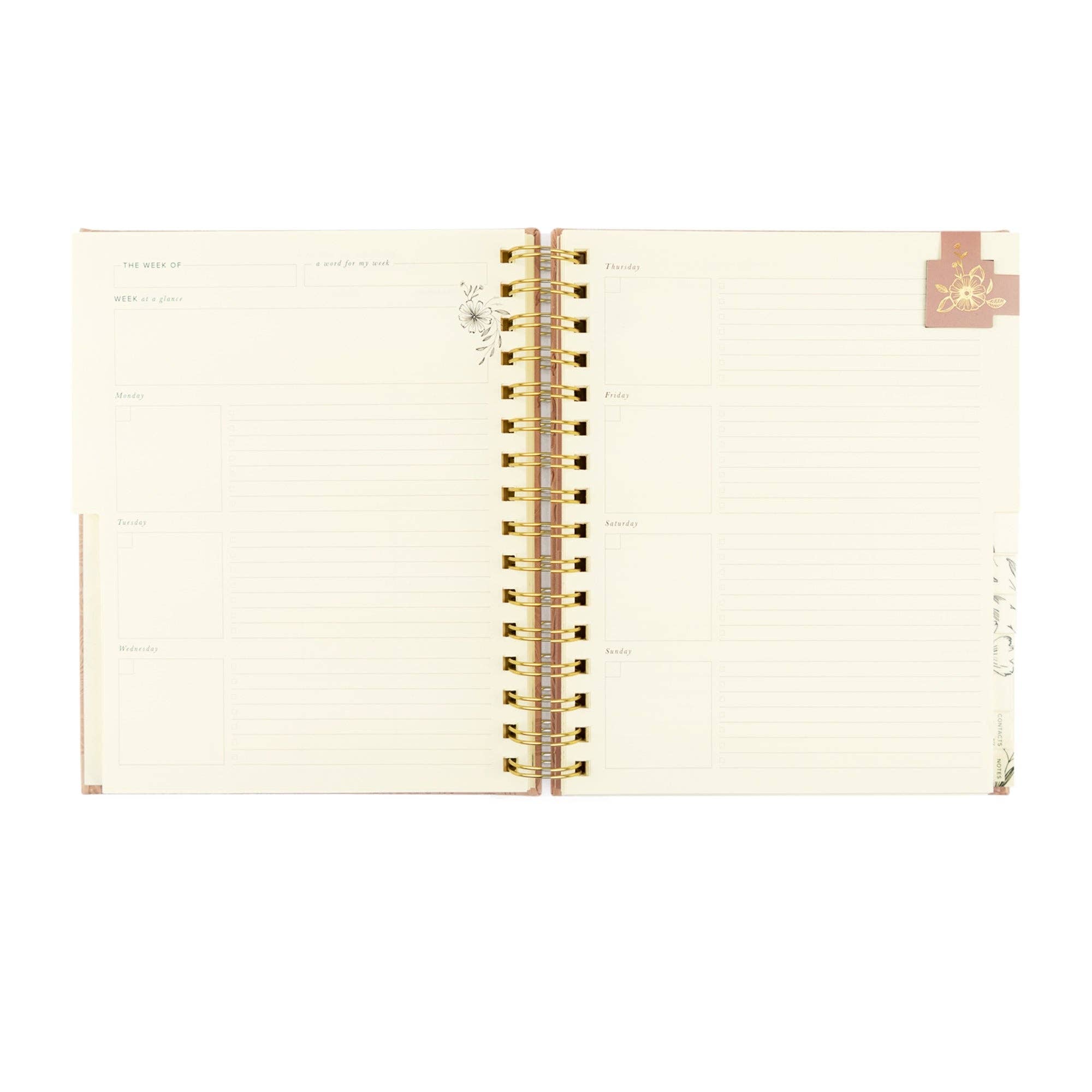 Hosanna Revival - Wholesale Planner - 12-Month Undated Planner: Sonora Design, Spiral9