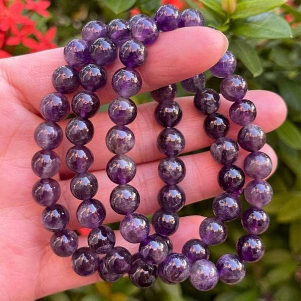 INNOBIZ - Wholesale Beaded Bracelet - Amethyst Bracelet - Symbol of Harmony and Beauty3