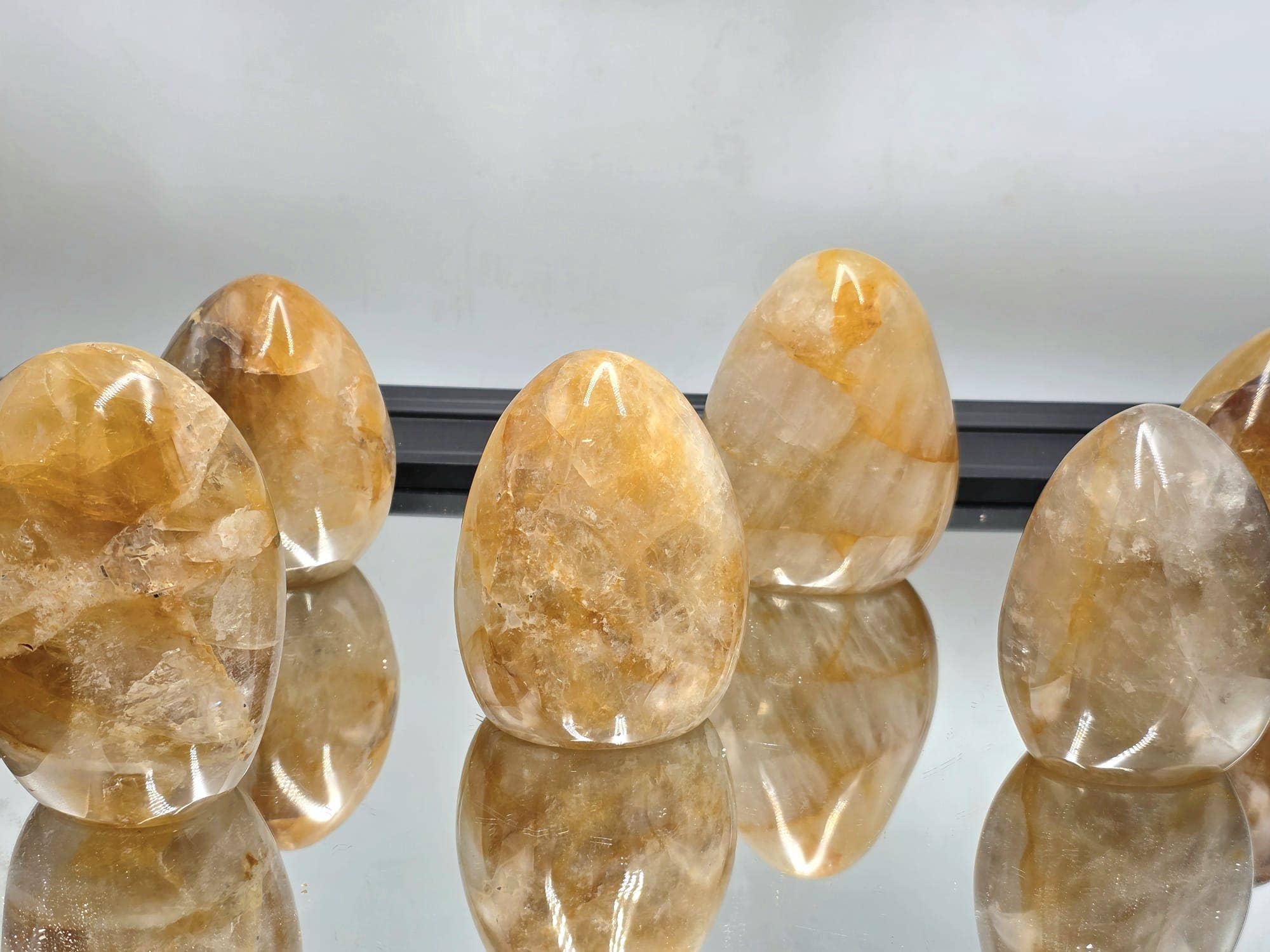 Distinction Crystals - Wholesale Spiritual Stone/Crystal - Large Golden healer Quartz Crystal Freeform 500-700g2