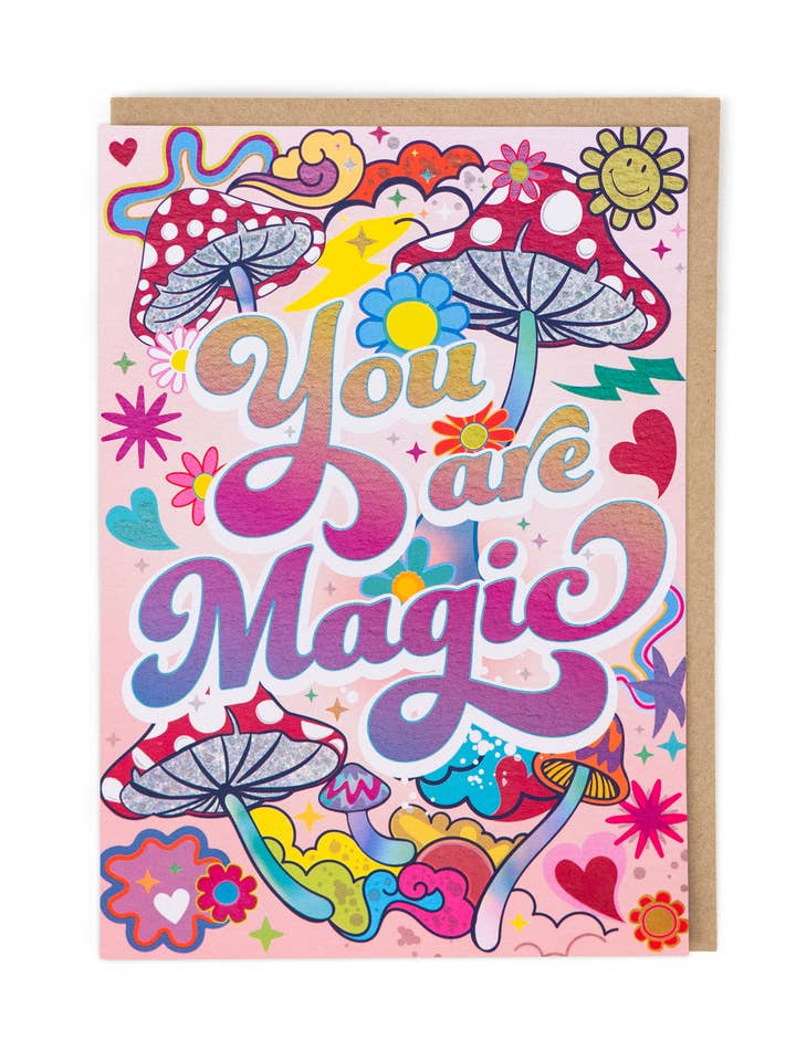 Tarjeta Magic Mushrooms para venta al por mayor de Cath Tate Cards