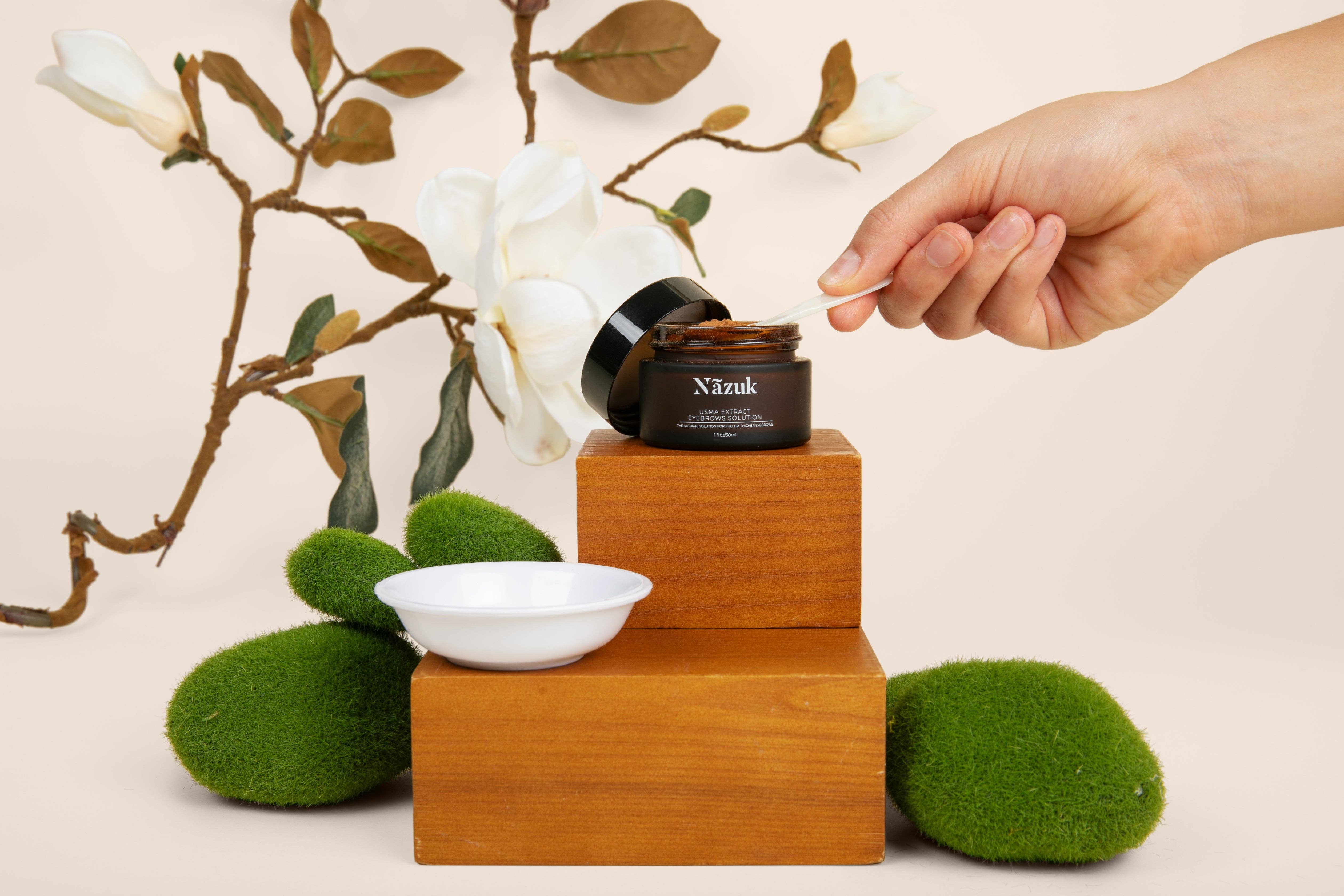 Nazuk beauty - Wholesale Eyebrow Set/Kit - Usma Extract Eyebrow Mask- the natural solution for fuller, thicker eyebrows2