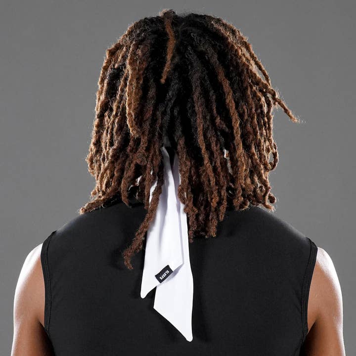 Basic White Ninja Headband for wholesale on Faire2