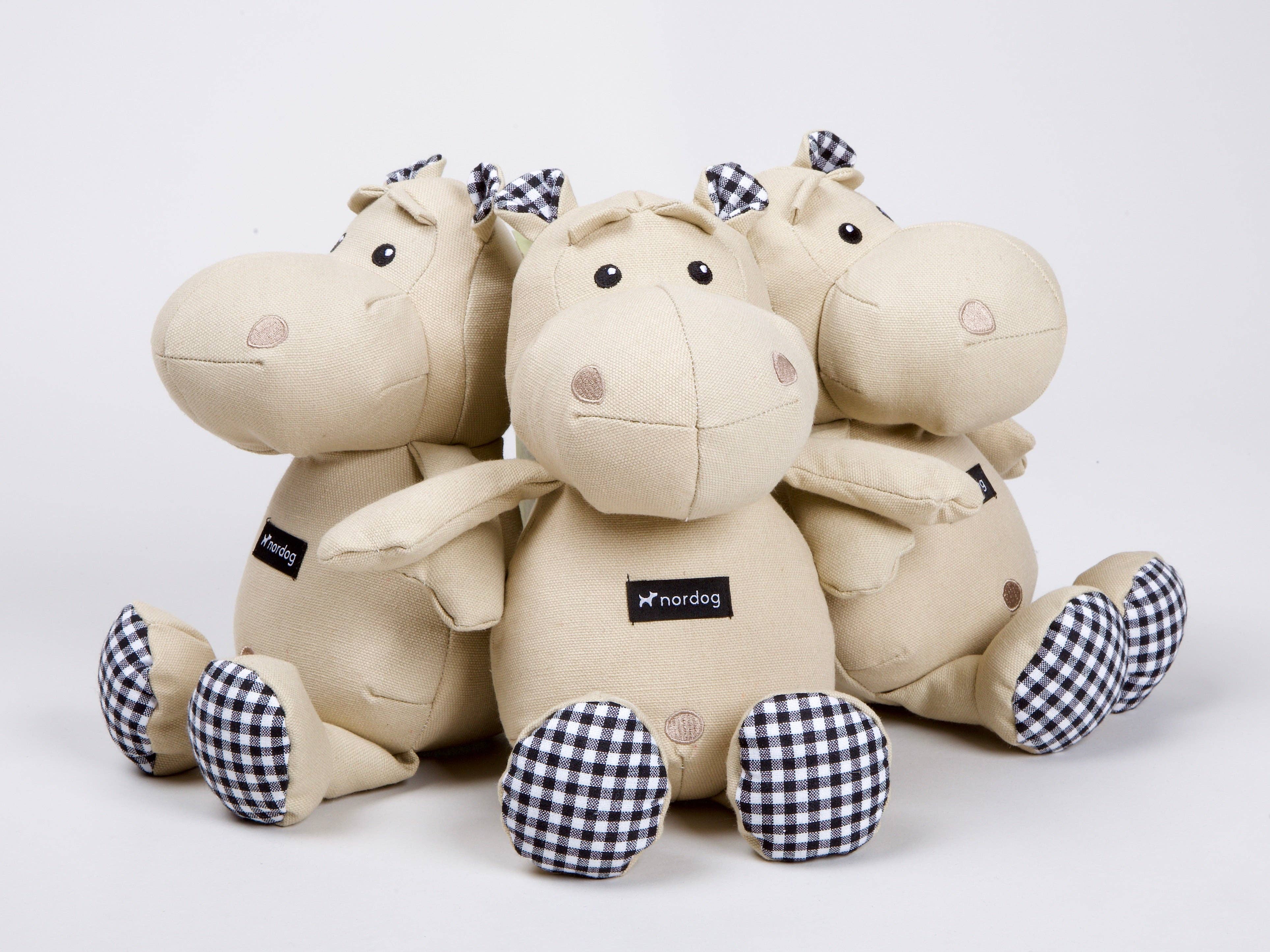 Nordog - Wholesale Pet Plush Toy - Dog - Henny The Hippo Beige3