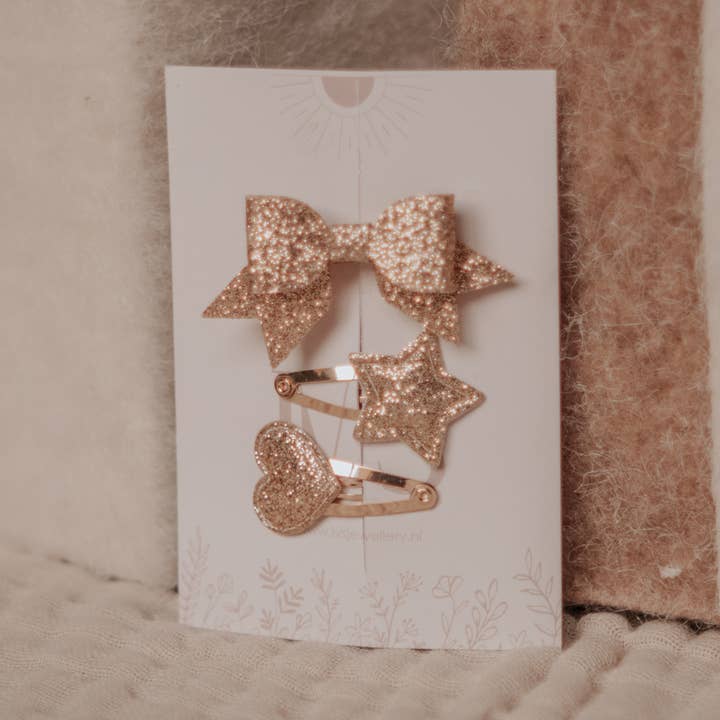 Haarspeldjes - Holiday - Goud - 3cm voor wholesale door IV’S Jewellery